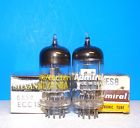 Ecc189 Tubes Valves 6es8 Vacuum 2 Tested Electronic Vintage Amplifier Nos Radio