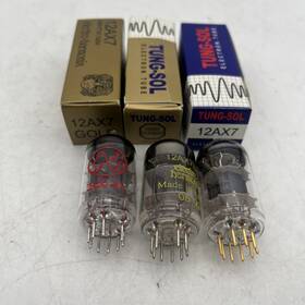 12ax7tungpr Tung-sol And Electro Harmonix 12ax7 Preamp Tube X3