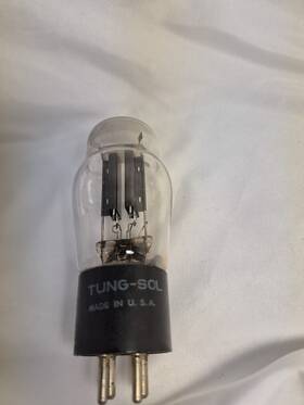 322039 Tung-sol Vintage Vacuum Electron Tube #322039 Not Tested Used 4 Inch 2 Radio Ham