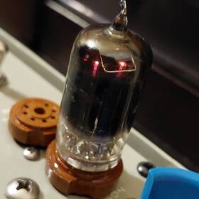 322216 Tung-sol Tv7d/u Re-test Ftbogey Ft 1952 Ft322216ft Tube Smoked B-plates D Gtr