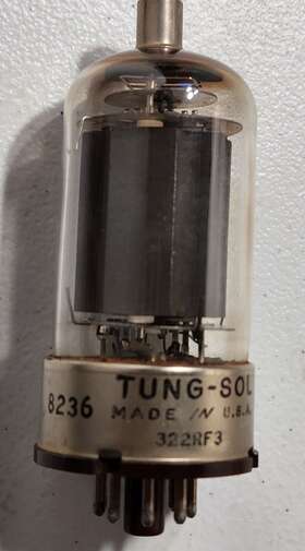 322rf3 Tung-sol 322rf3/8236 Electron Tube Not Tested