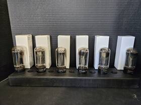5u4bg Tung-sol 6 Tubes / Tested D Getter