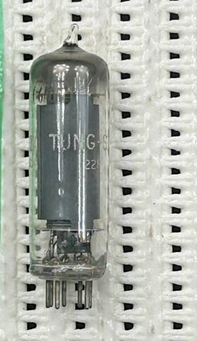 6ao5 Tung-sol Pre-owned Vintage Electronic Tube Tested Ok