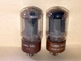 6ar6-6098 Tung-sol 6ar6 6098 Tubes Matched Pair Tested #2