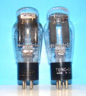 83-283 Tung-sol And Philco No 83 Vintage Hanging Filament Radio Audio Vacuum 2 Tubes Valves Tested St 283