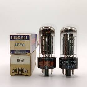 6ey6 Tung Sol/dumont Vacuum Tubes