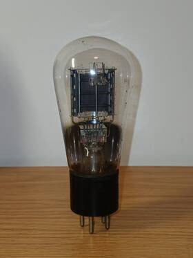 Tung-sol Ts247 Vintage Tested Good Tung-sol Audio Radio Amplifier Globe Vacuum Tube