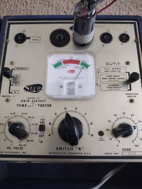 Ts78 Tung-sol Tube Tester