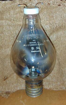 El5b2.5 Tungar 38402 Cv2936 Rare Big Nos Tube / Bulb 4b22 Excellent
