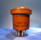 U-102-u Unbranded Octal Vacuum Tube Adapter Socket Lot Of