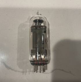 6s19p Ulyanov Ulyanovsk 6c19n One Vacuum Tube Soviet Rocket Logo Tested Nos