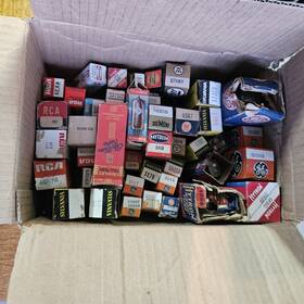 Rp23738 Unk Assorted Vacuum Tubes 52pc Lot Unused 32 Pc Of Used Tested 84