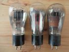 Ux-245 Ux-24 Rca Vintage Balloon Vacuum Tubes Radiotron Engraved