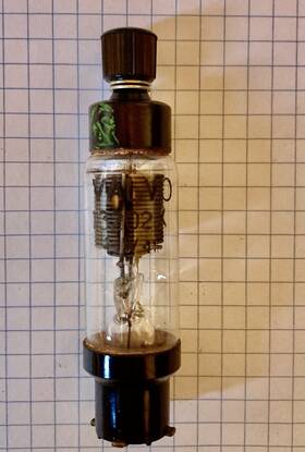 13202x Valve Valvo Voltage Stabilizer Tube. Wehrmacht War Supply. Untested