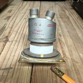 Y-431 Varian Eimac Cl-4 Electron Tube Old Stock Ham Radio