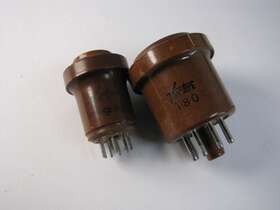 Vector T-9n Octal And 9-pin Set Of Tube Socket Adapters For Radio/amplifier Servicing