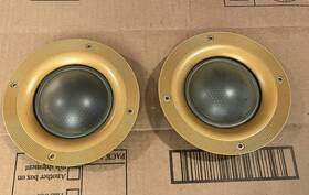 D75mx-4 Vifa Pair - D75 Mx-4 Soft Dome Midrange Speakers Drivers