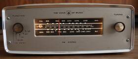 Voice Of Music 1465-2 Vintage Tube Tuner Works Quite Nicely Stereo Multiplex