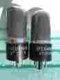 Vt-107-a Sylvania 6v6 Gt Matched Pair Tube Tested Tv-7 539c 1950s
