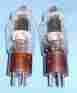 Vt-165 Ken-rad Military 2 Jan 1624 Vacuum Tubes 1940s Vintage 25 Watts Quick Heating