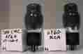 Vt168-a 6y6g Rca Two Tubes Black Glass Tested Guaranteed