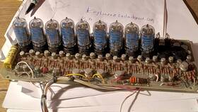340-004 Wang Lab 9 Vintage Nixie Tube Tewkksbury Part No
