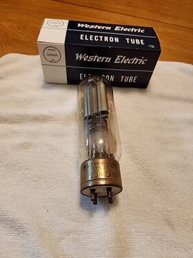 284d Western Electric Very Rare 845 Brass Base