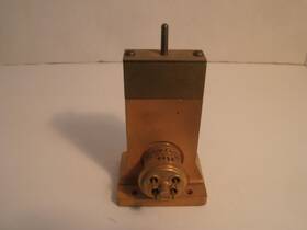 449b Western Electric Microwave Tube With Waveguide