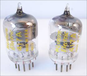 5842 Western Electric 7842 Pr 417a 1960 Tubes Tested
