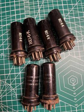 D-168479 Western Electric Vacuum Tube Relay Lot Rei-6-k