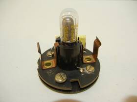 Western Electric We21coh Vintage 87 Beehive Lamp Mounting For Parts Only