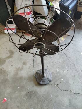1920-1930s Westinghouse 12-flp-3 Vintage Floor Fan Rare Hard To Find Working