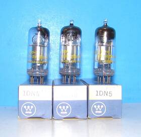 1dn5 Westinghouse Nos Radio Audio Amplifier Vacuum Tubes 3 Valves Tested