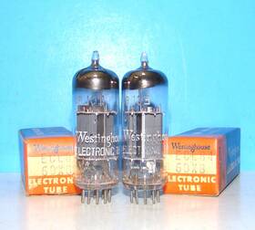 Ecl84-6dx8 Westinghouse Ecl84 6dx8 Nos Radio Audio Amplifier Vacuum Tubes 2 Valves Holland