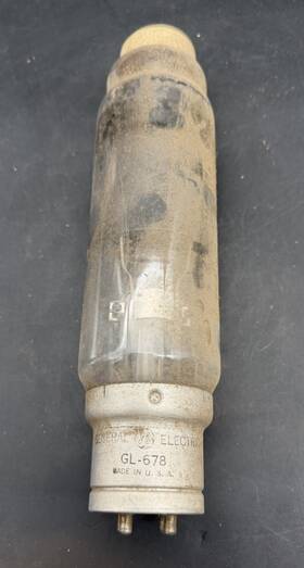 Westinghouse Gl-678 Vintage Ge General Electric Electronic Radio Tube 10.5 Inch As Is Untested