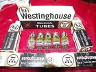 6af4 Westinghouse Pack Nos Box Tubes Date 5 Vacuum 64-48 Matched