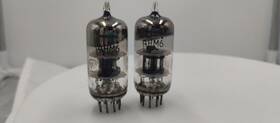 4hm6 Westinghouse Sharp Matched Pair Vintage Vacuum Tube Untested