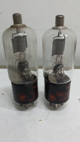 Wl-481b Westinghouse Qty 2 - Type Wl 481b Vintage Vacuum Tube