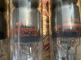 Wl-678 Westinghouse Tryrateon Vacuum Tube