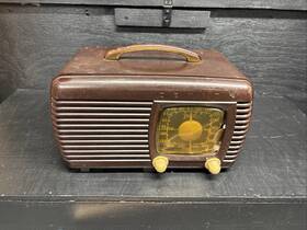 Zenith 6d510 Vintage Model Vacuum Tube Radio Not Working For Parts Usa Made