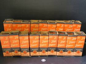 76st Zenith 18pc Tube Set Type Sylvania For Tested New Same Date Codes