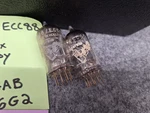2X Amperex 6DJ8 ECC88 Vacuum Tube Bugle Boy Holland. Fixed Price $47.99.
