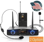 Pyle Compact Uhf Wireless Microphone System Digital Receiver PDWM1988B. Fixed Price $49.00.
