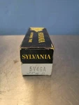 5V4GA Sylvania/ge Tube Marked Used Untested. Fixed Price $32.59.