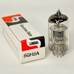 (1) Tested Lindal 6GH8A Tube With Original Box Triode Sharp Cutoff Pentode. Fixed Price $7.95.