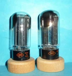 2 Cbs 5U4GB Rectifier Tubes Black Plates Dual Hanging Getter Tested. Fixed Price $16.95.