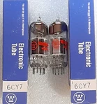 Closely Matched Pair 6CY7 Westinghouse Nos Vacuum Tubes, TV-7D Tested. Fixed Price $29.95.