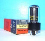 6AX5GT Nos Rogers Amplifier Electron Radio Audio Vacuum Tube Tested Canada. Fixed Price $14.99.