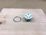 Amphenol Pin Ceramic Tube Socket 49-5 & Retaining Ring Nos/open Box. Fixed Price $13.00.