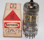 Raytheon 12AU7A / CK5814A Vacuum Tube Tested. Fixed Price $17.99.